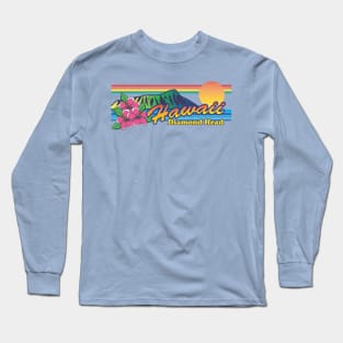 Hawaii Diamond Head Long Sleeve T-Shirt